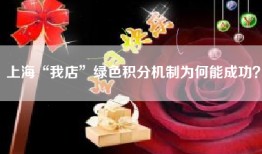 上海“我店”绿色积分机制为何能成功？