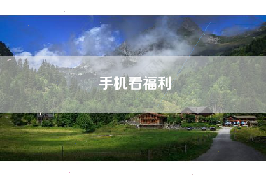 手机看福利